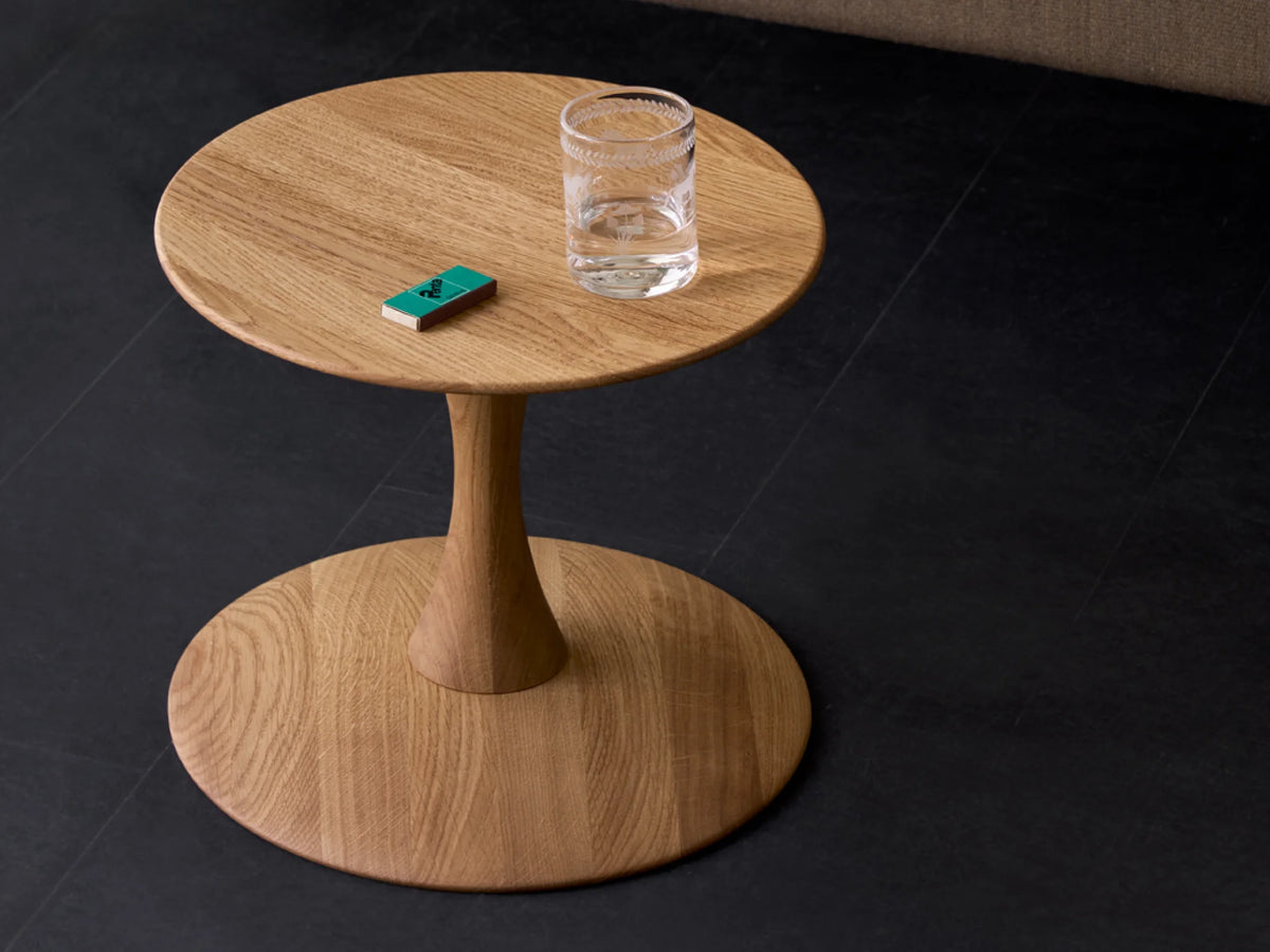 Trisse ND102 5102 Side Table - Smoked Oak Oiled