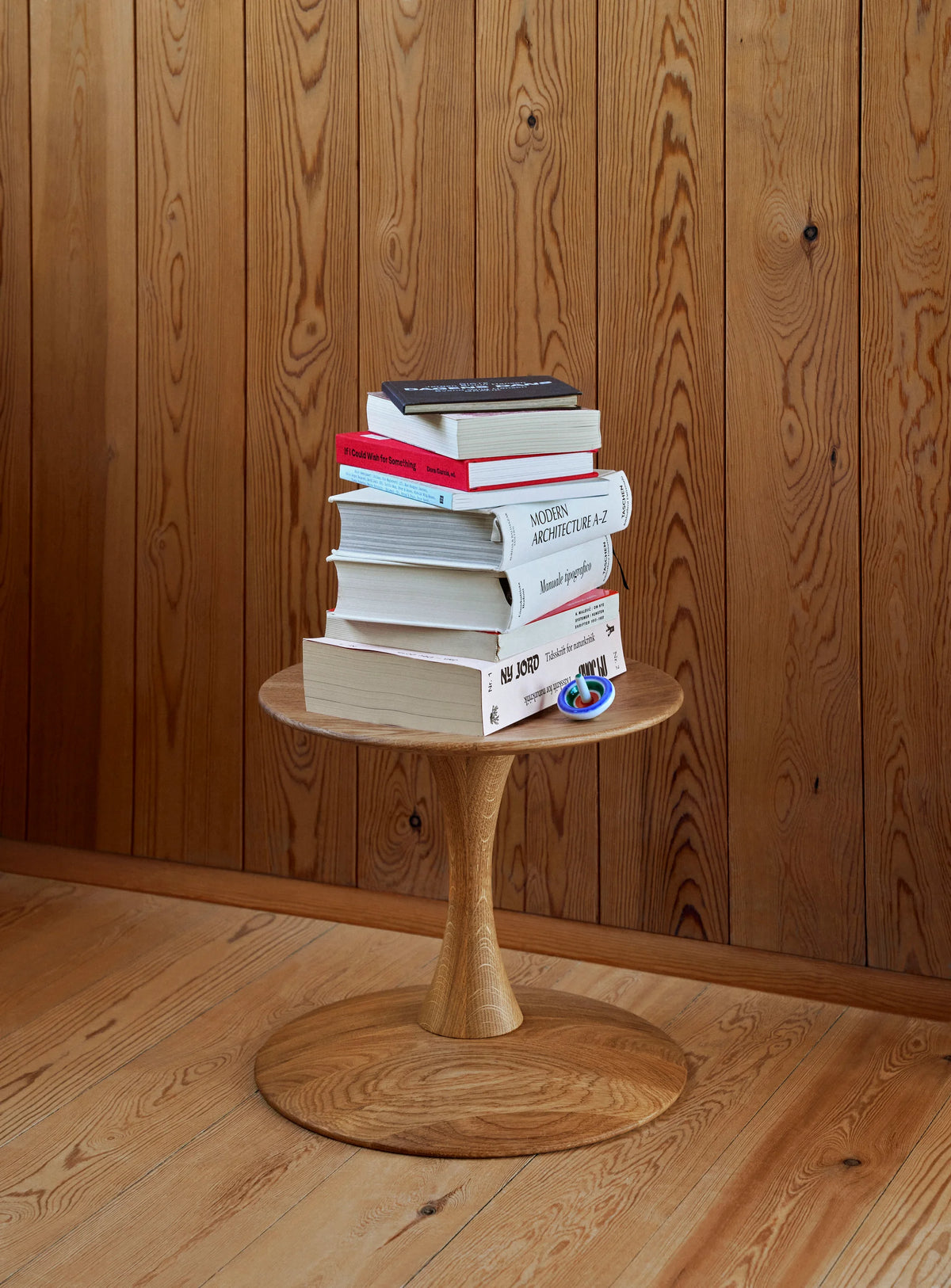 Trisse ND102 5102 Side Table - Smoked Oak Oiled-3