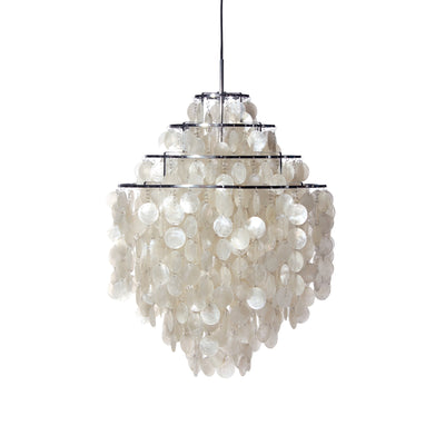 Fun 0DM  53 Pendant Lamp - Chrome/Seashell
