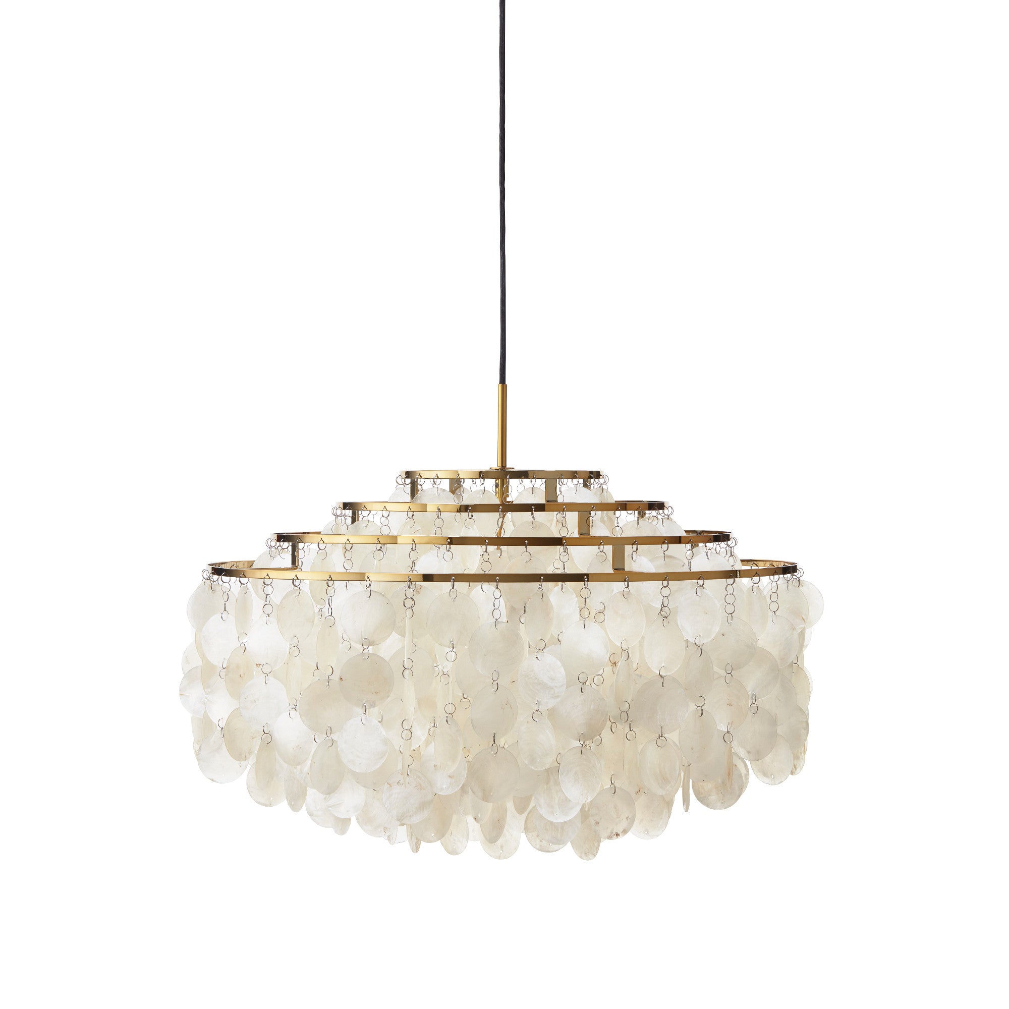 Fun 10DM 57 Pendant Lamp - Brass/Seashell-1