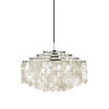 Fun 10DM 57 Pendant Lamp - Chrome/Seashell