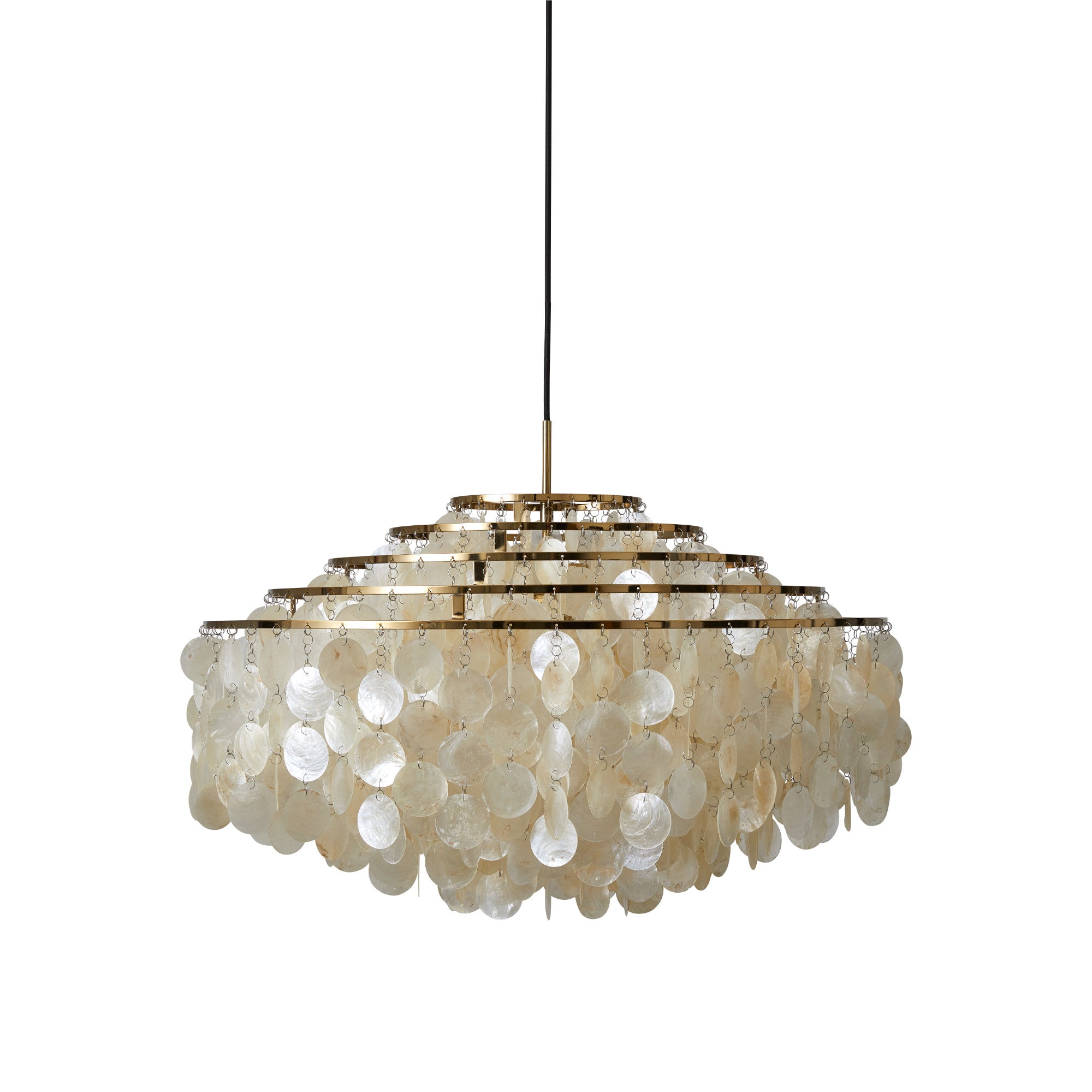Fun 11DM 70 Pendant Lamp - Brass/Seashell-1