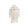 Fun 1TM 40 Table Lamp - Chrome/Seashell