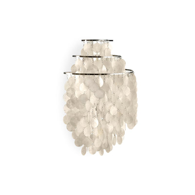 Fun 1WM 22 Wall Lamp - Chrome/Seashell