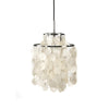 Fun 2DM 27 Pendant Lamp - Chrome/Seashell