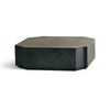 Funki Square Lounge Coffee Table - Raw Iron