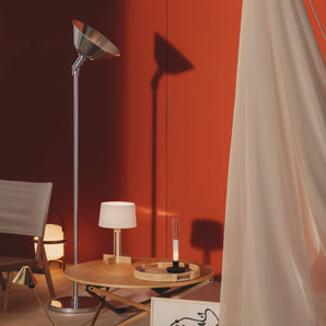 GATCPAC Floor Lamp - Polished Aluminium