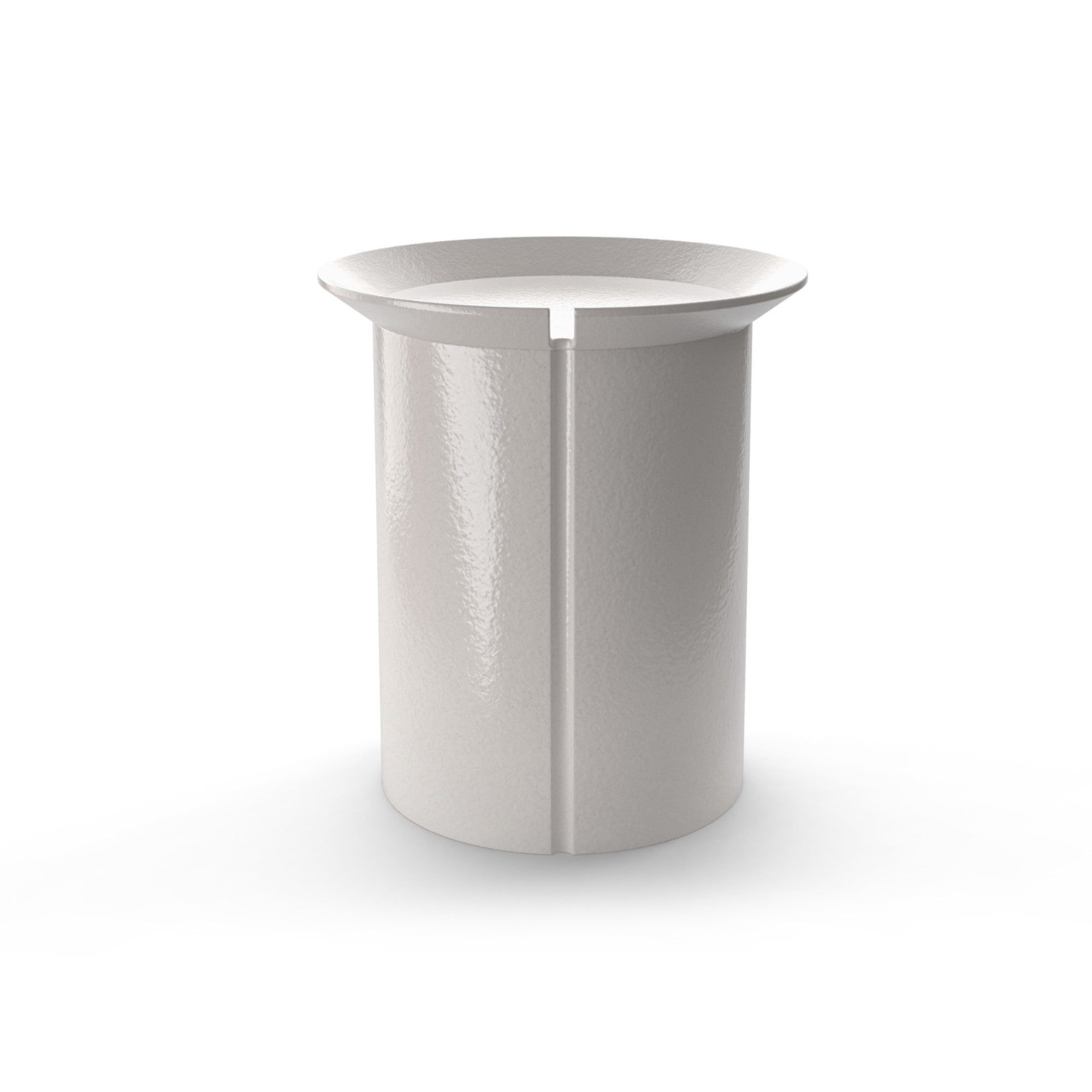 Brise 43 Side Table - White Millgres-3