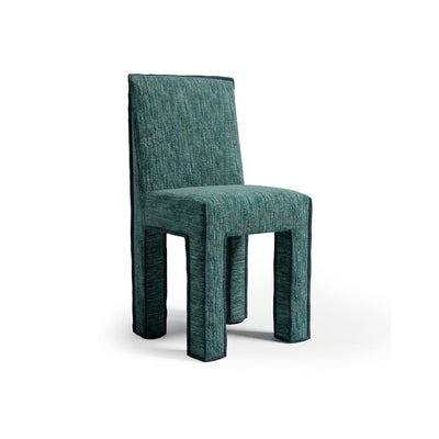 Ghost 123 Dining Chair - Spritz 4525/Fabric D (Tweed Pool)