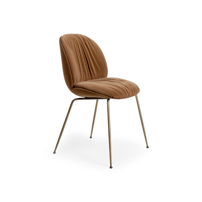 Beetle 61939 Soft Dining Chair - Antique Brass / Fabric B (Sunday 112)