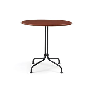 Carmel 10137220 Bistro Dining Table - Black Semi Matt/Rock Red
