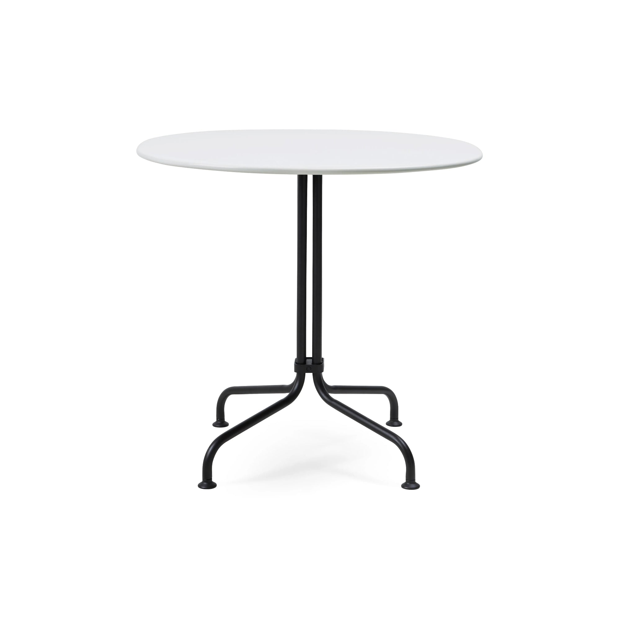 Carmel 10137221 Bistro Dining Table - Black Semi Matt/Clam White-1