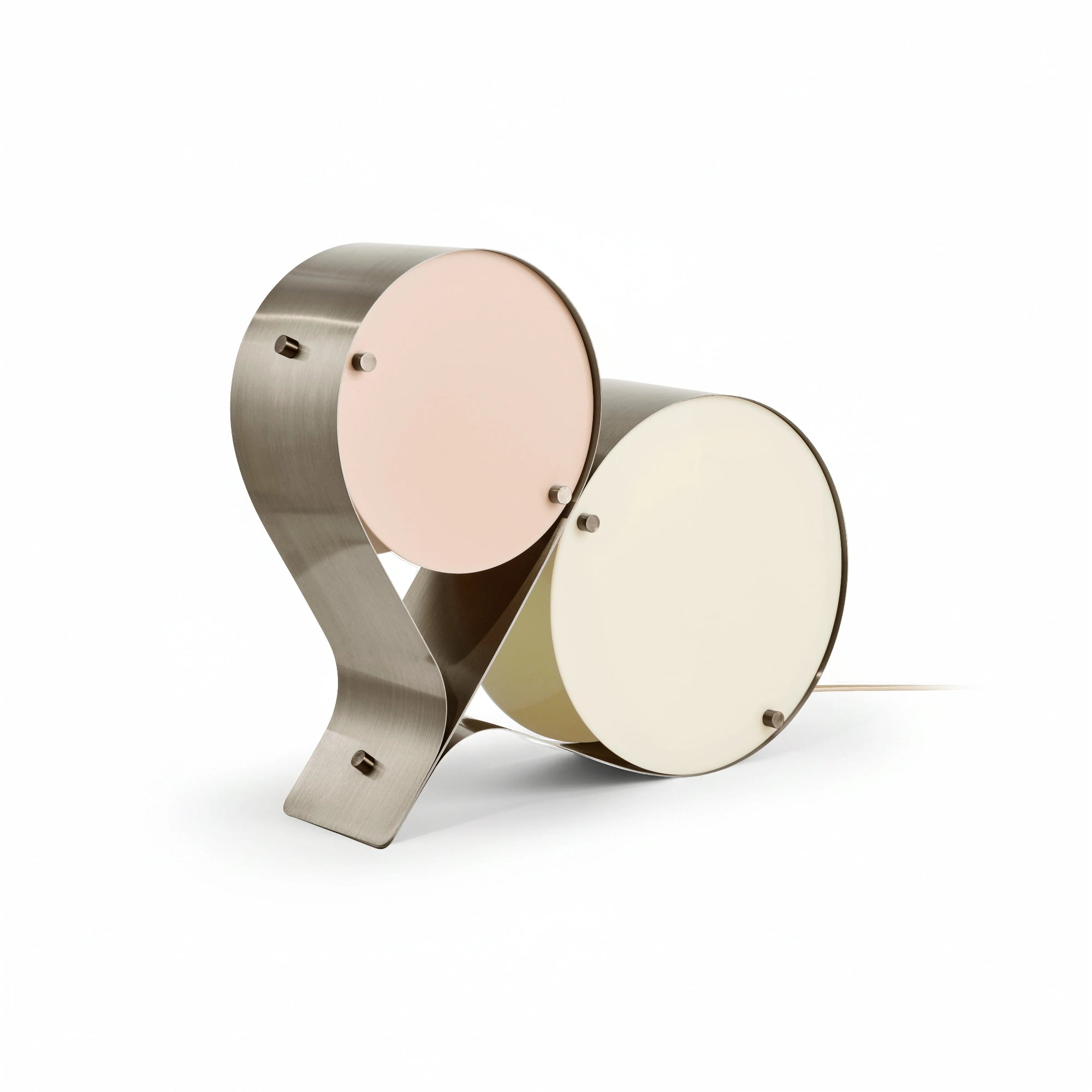 Coppia Table Lamp - Ivory/Blush-3