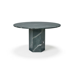 Epic 10137197 Round Outdoor Dining Table - Botanic Green Quartzite