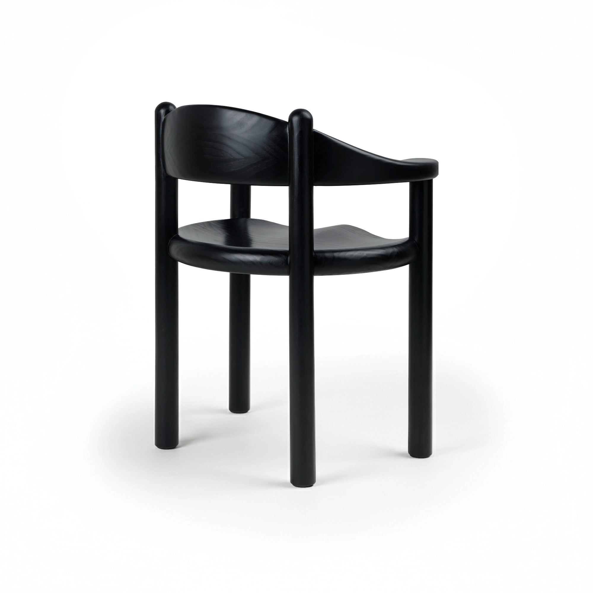 Daumiller 10128867 Dining Armchair - Brown/Black Pine-5