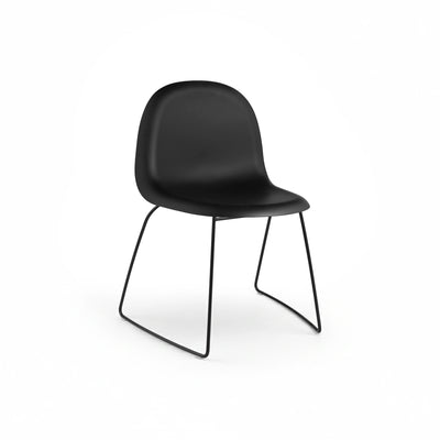 Gubi 3D 61980 Dining Chair - Black Matt / Black