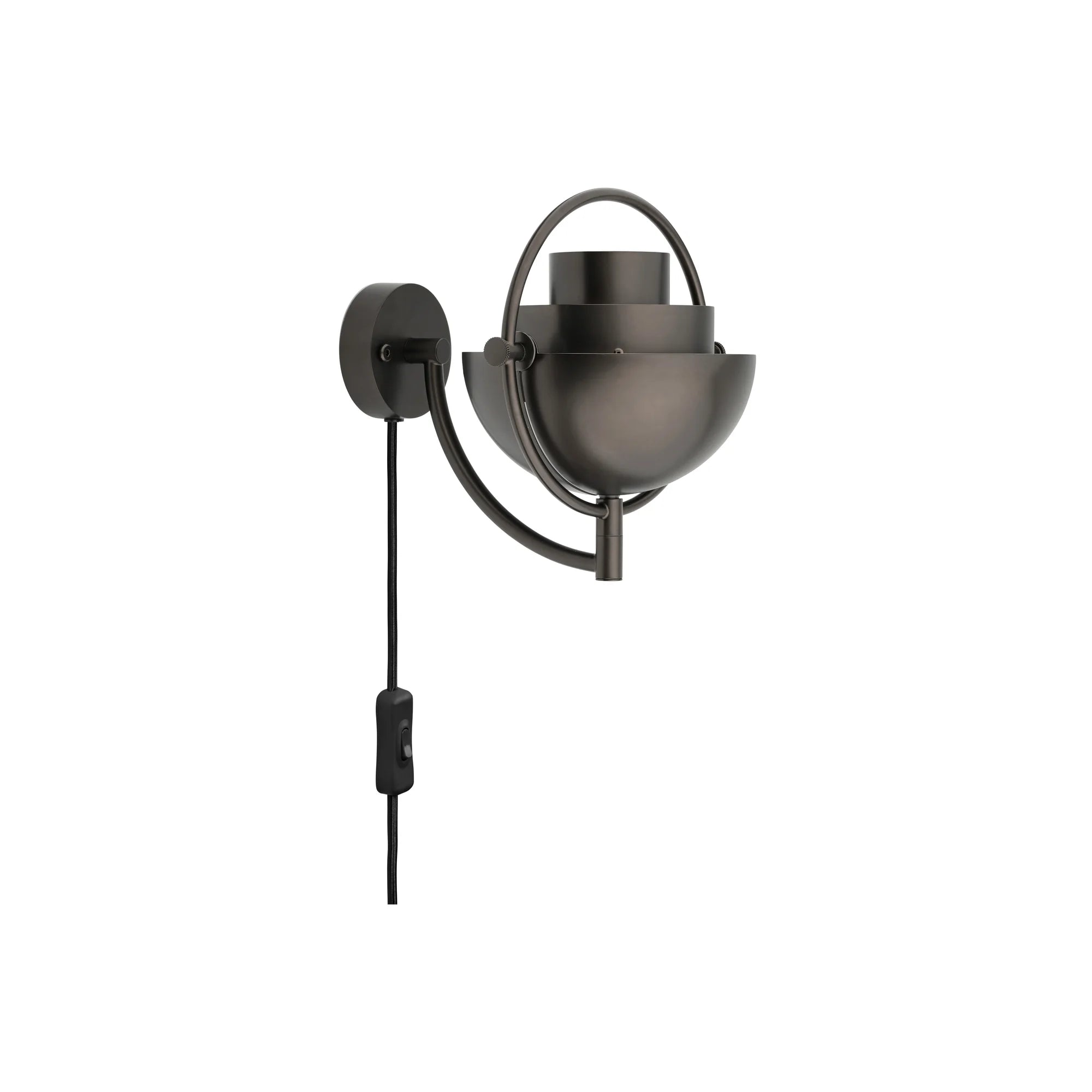 Multi-Lite Wall Lamp - Black Brass-4