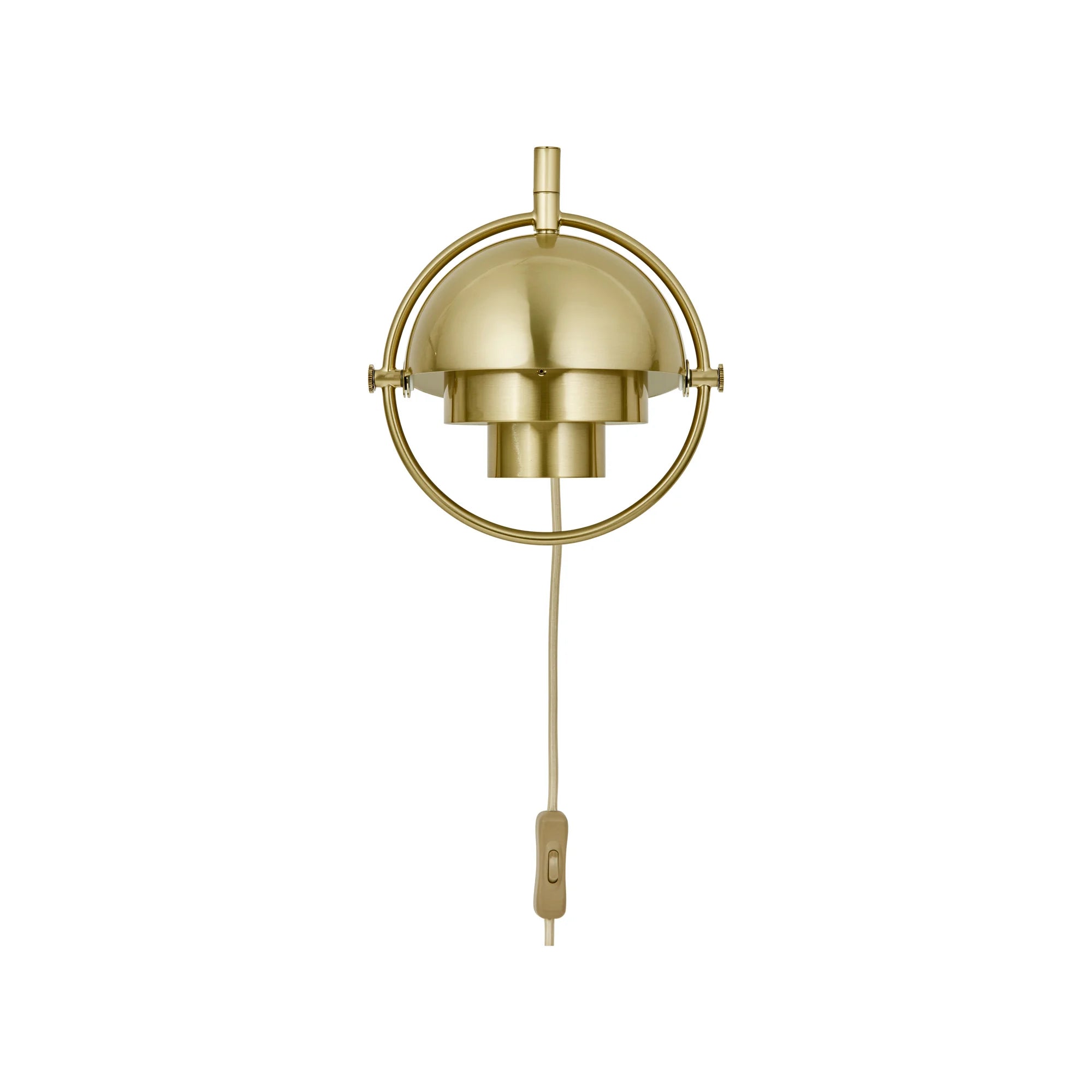 Multi-Lite Wall Lamp - Brass/Brass Shiny