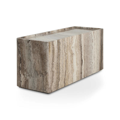 Pietra Large Side Table - Lively Sepia
