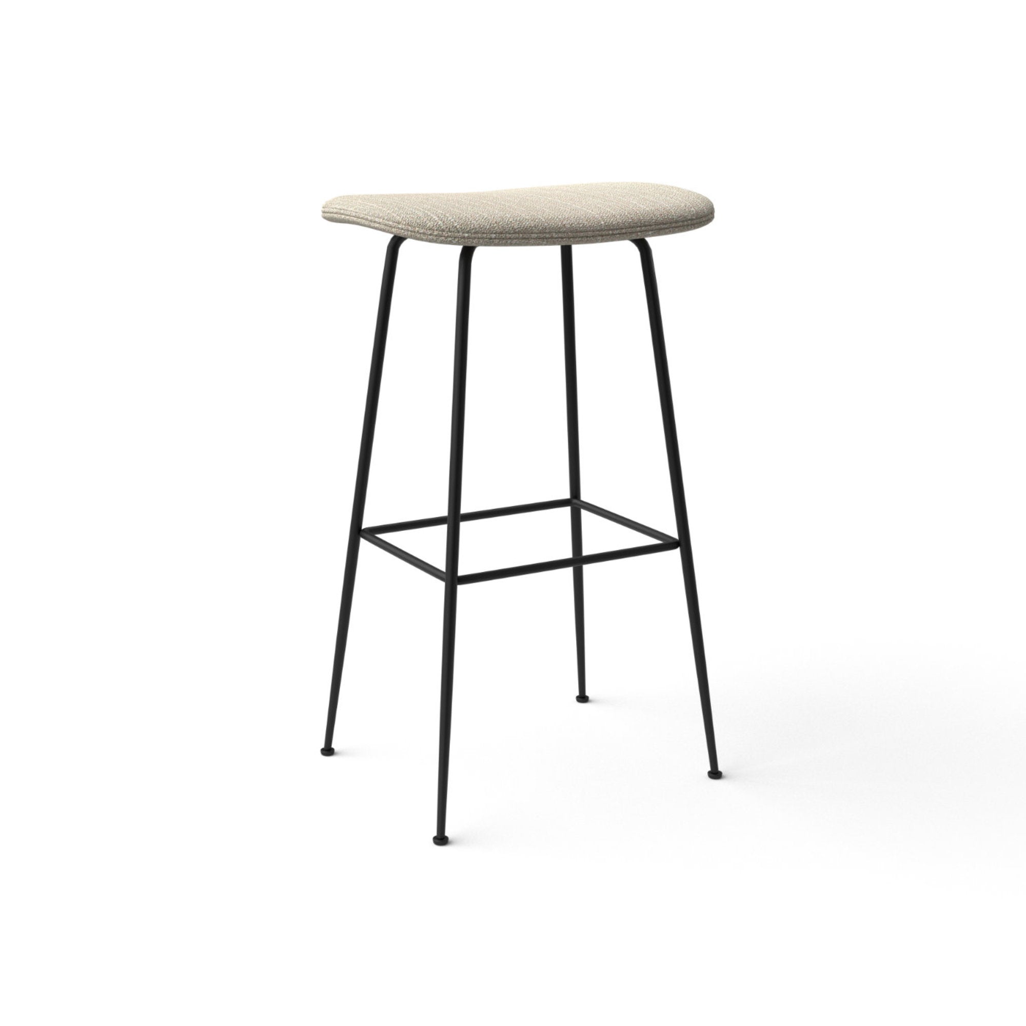 Beetle 10226 Barstool - Black Matt / Fabric B (Eero Special FR 106)-1