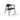 Masculo 10850 Dining Chair - Black Stained Ash Semi Matt Lacquered/Fabric A (Relate 191)