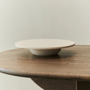 Gallery 08 Object Cake Display - Beige Limestone
