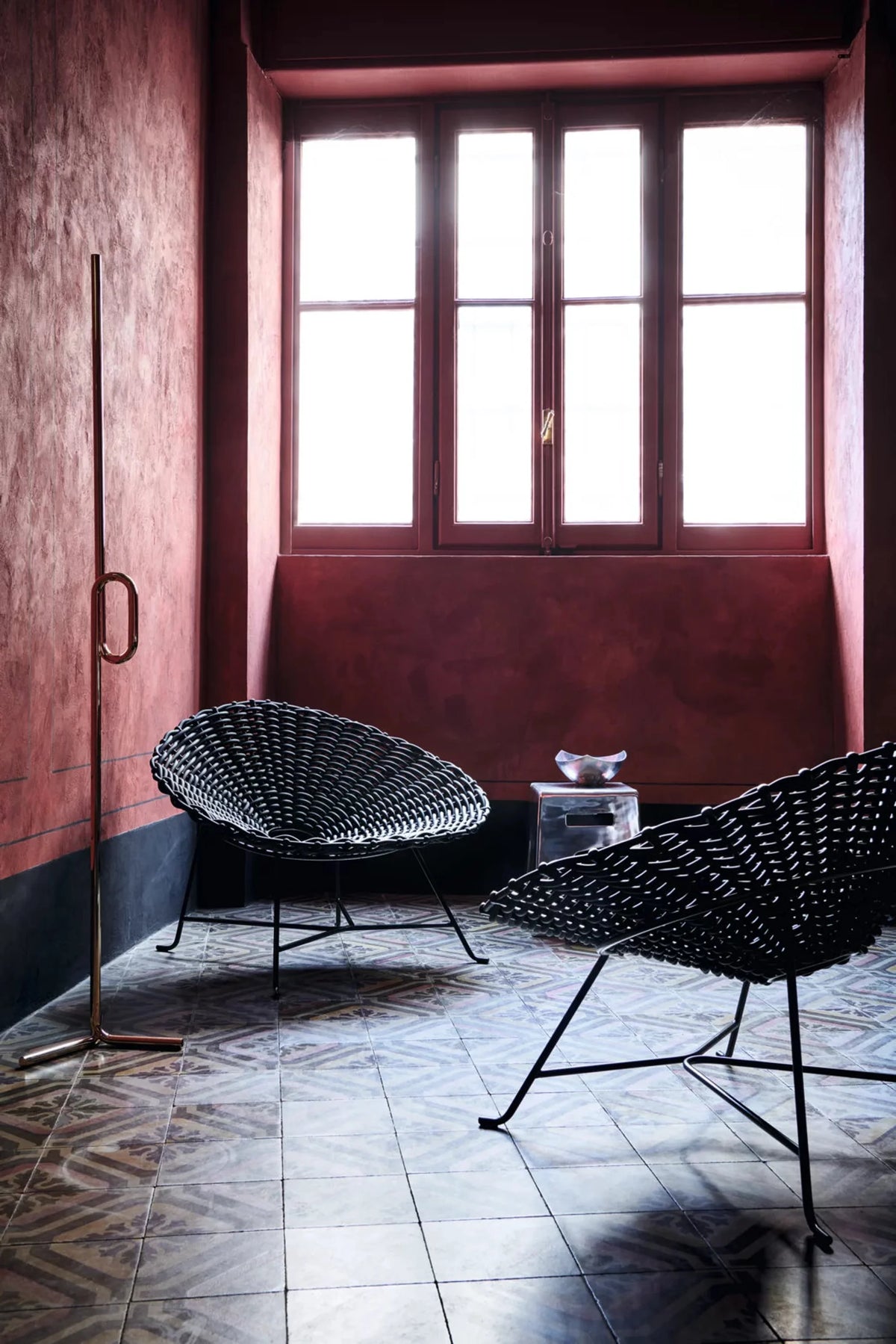 Inout 46 Side Table - Polished Aluminium-3