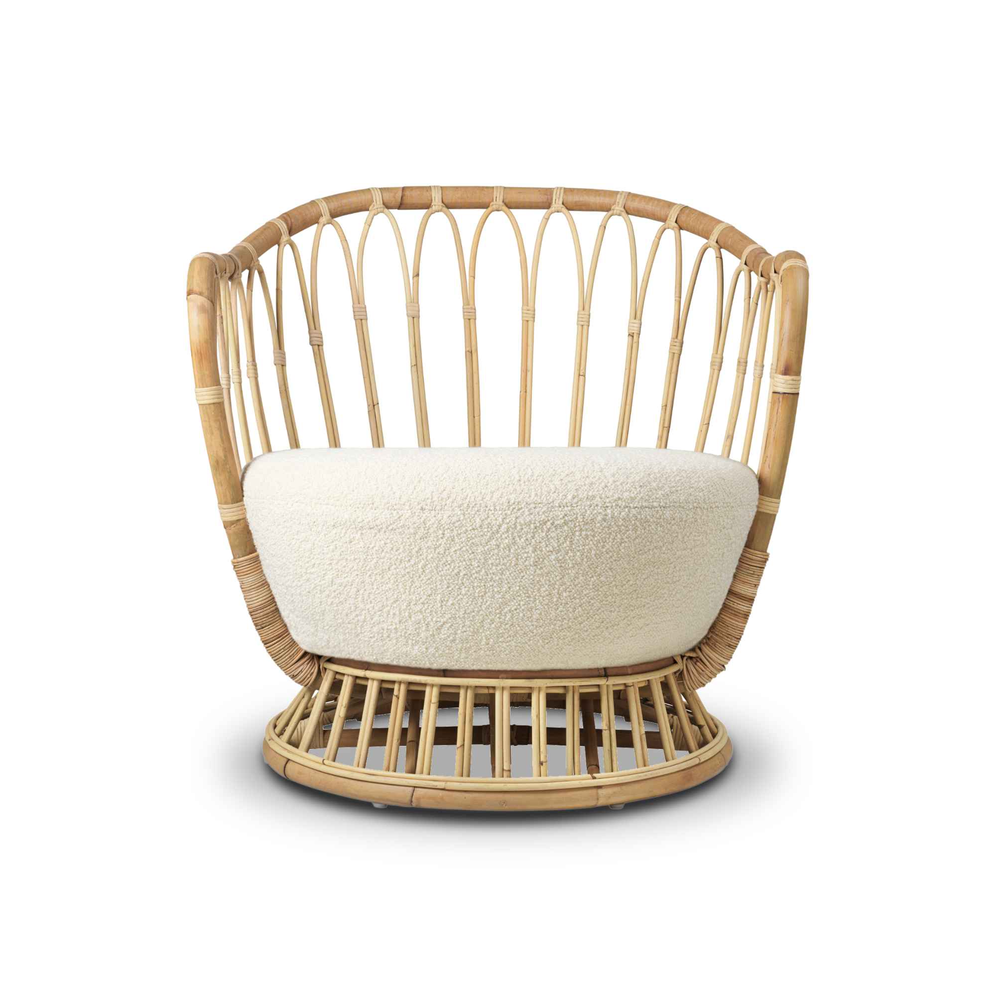 Grace 35935 Lounge Chair - Rattan/Fabric D (Karakorum 001)-3