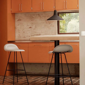 Gubi 3D 61809 Barstool - Black Matt / Black