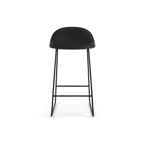 Gubi 3D 61810 Counter Stool - Black Matt / Black