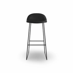 Gubi 3D 61831 Barstool - Black Matt / Black