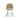Gubi 3D 61844 Dining Chair - Leather F (Chamos 1715 Elefant)