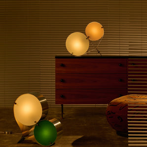 Coppia Table Lamp - Ivory/Clover