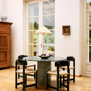 Daumiller 10135546 Dining Chair - Brown/Black Pine