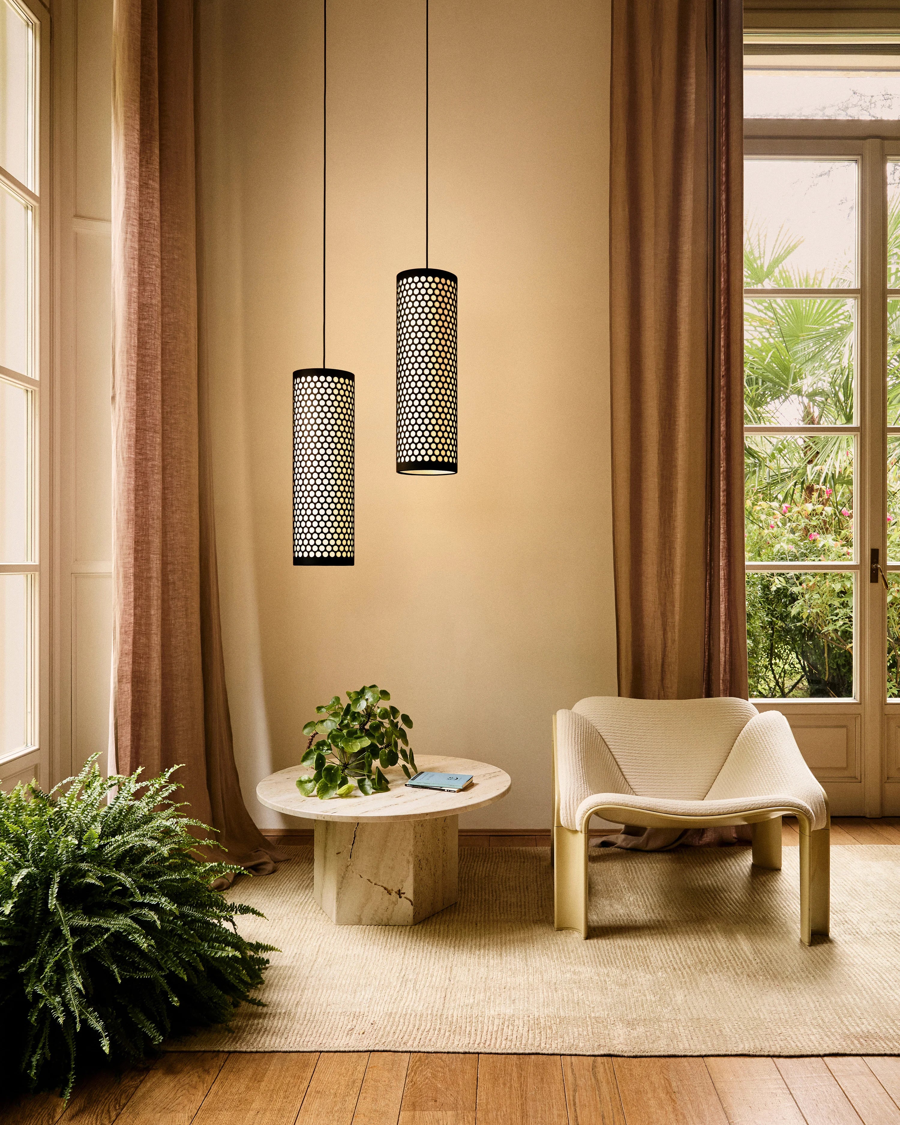 F300 Lounge Chair - Alabaster White/Fabric B (Alberobello 027)-4