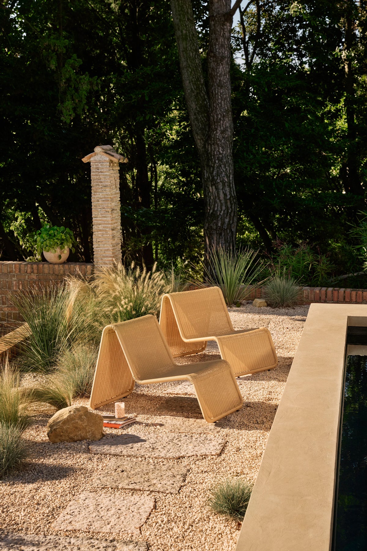 P3 Outdoor Lounge Chair - Natural Tone-4