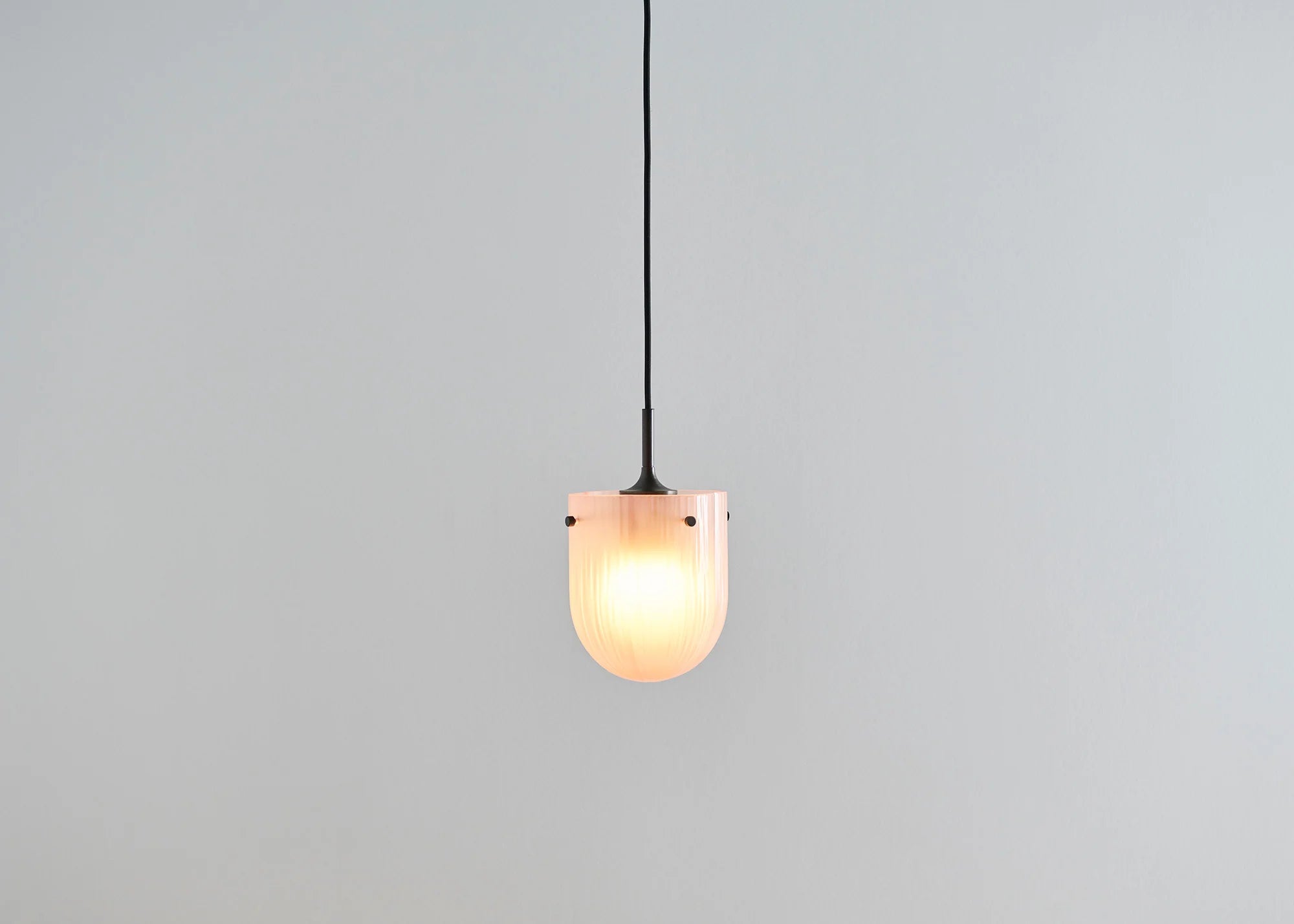 Seine Ceiling Lamp - Antique Brass/Coral-4