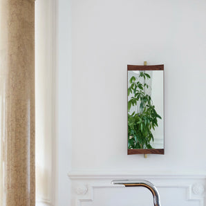 Vanity 1 Wall Mirror - Walnut