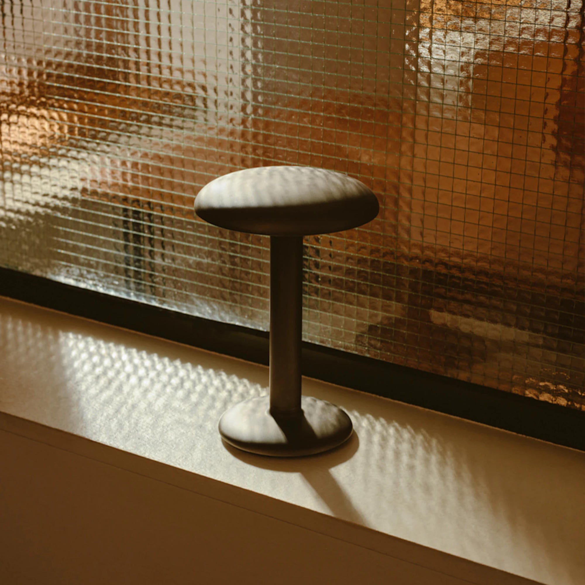 Gustave Residential Portable Table Lamp - Lacquered Brown-5