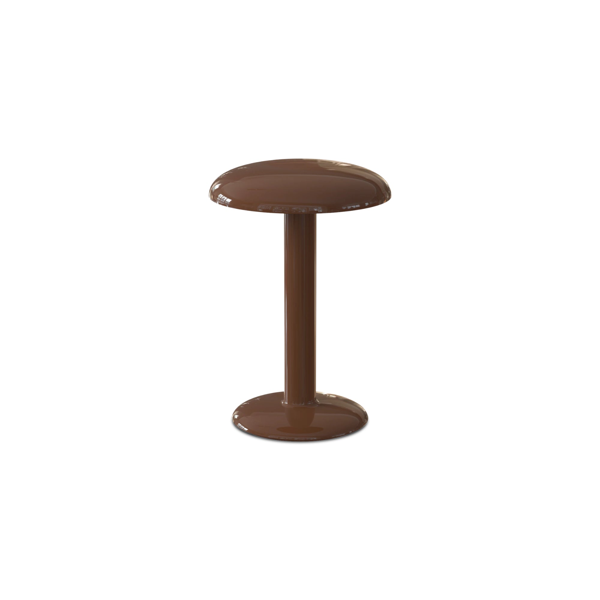 Gustave Residential Portable Table Lamp - Lacquered Brown
