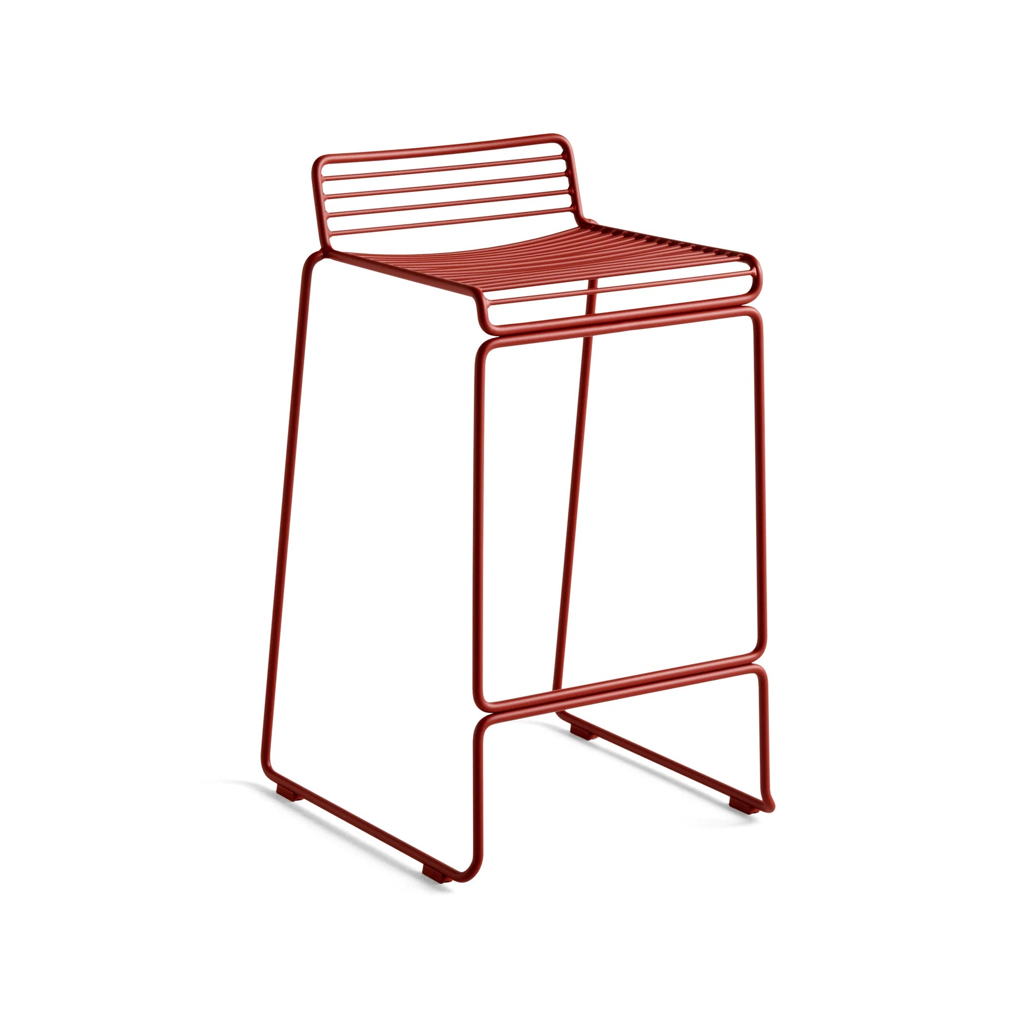 Hee Low Bar Stool - Rust