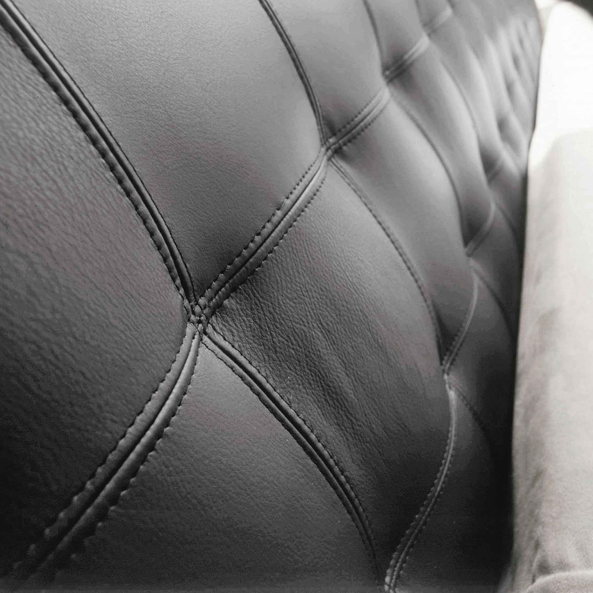 Haero D9 Daybed - Brushed Aluminum/Leather (E 1010)-4