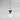 مصباح معلق مخروطي من هارليكوين - أسود