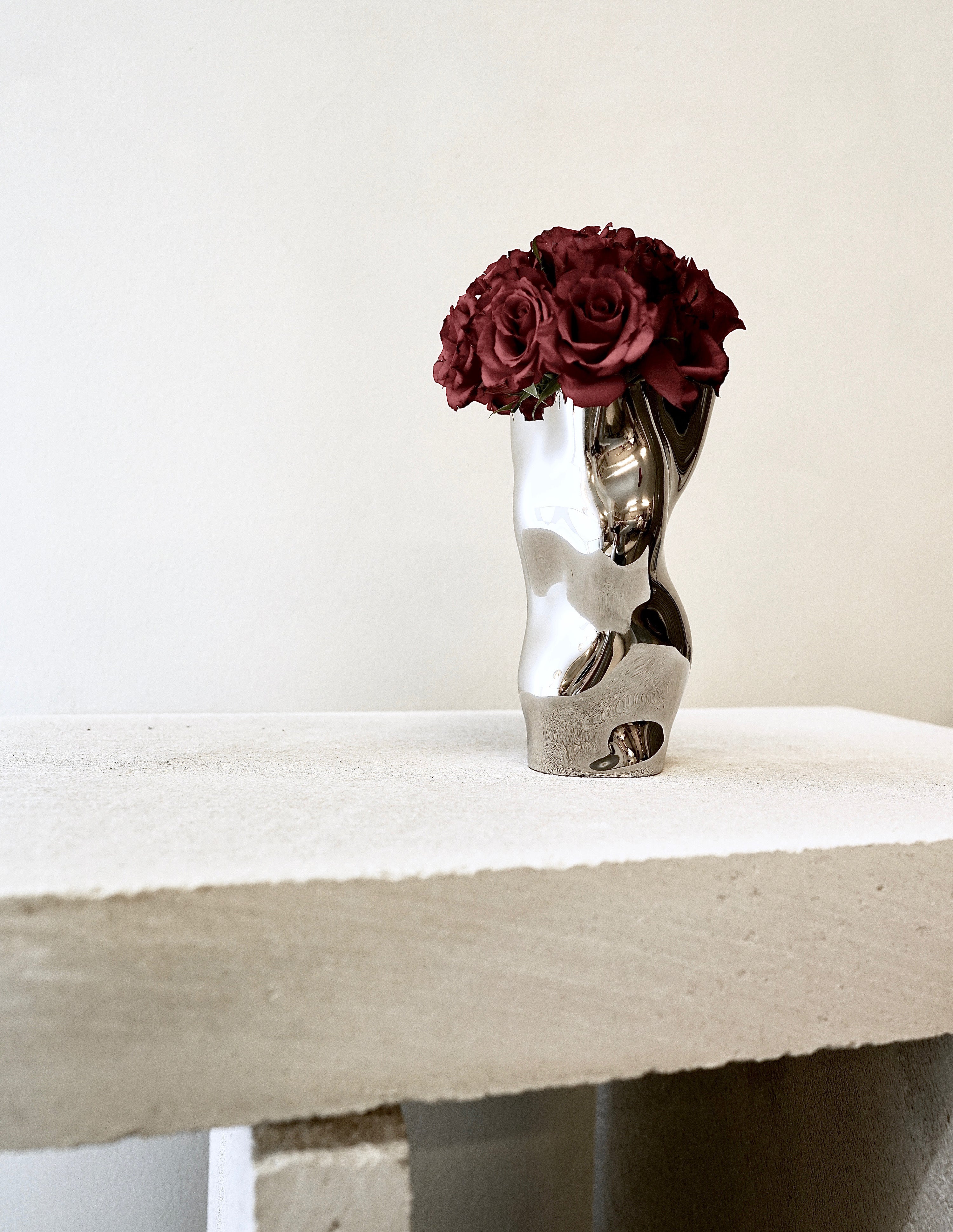 Ostrea 25 Vase - Titanium
