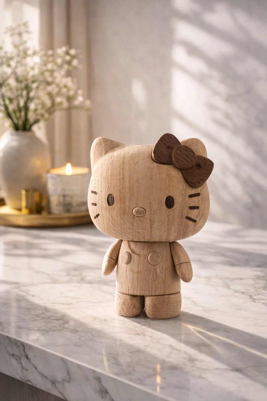 Hello Kitty - Large/Oak-2