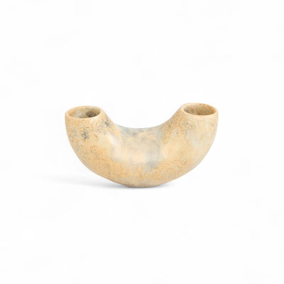 Horn Vase - Medium/Sandy Pearl
