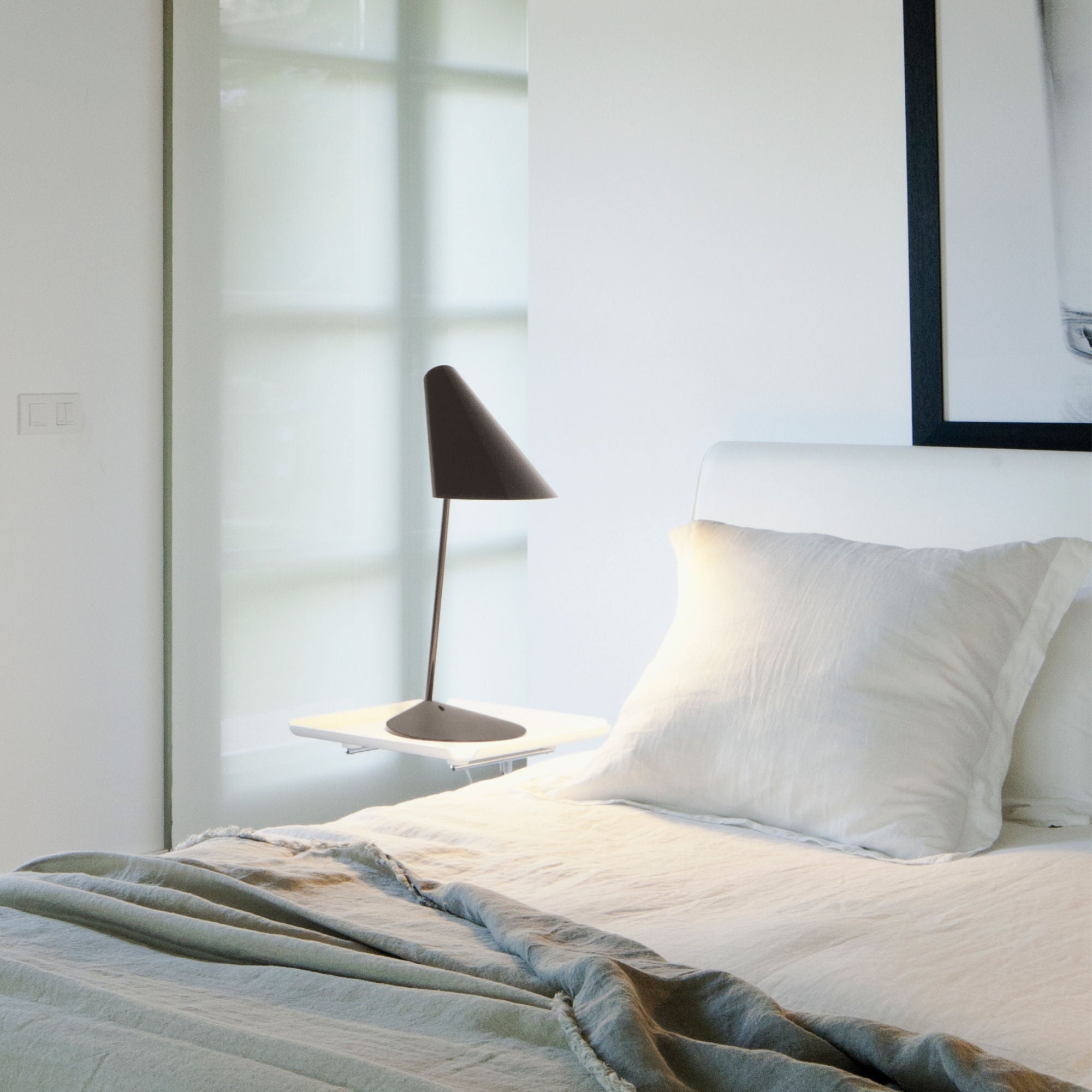 I.Cono 0700 Table Lamp - Black Grey