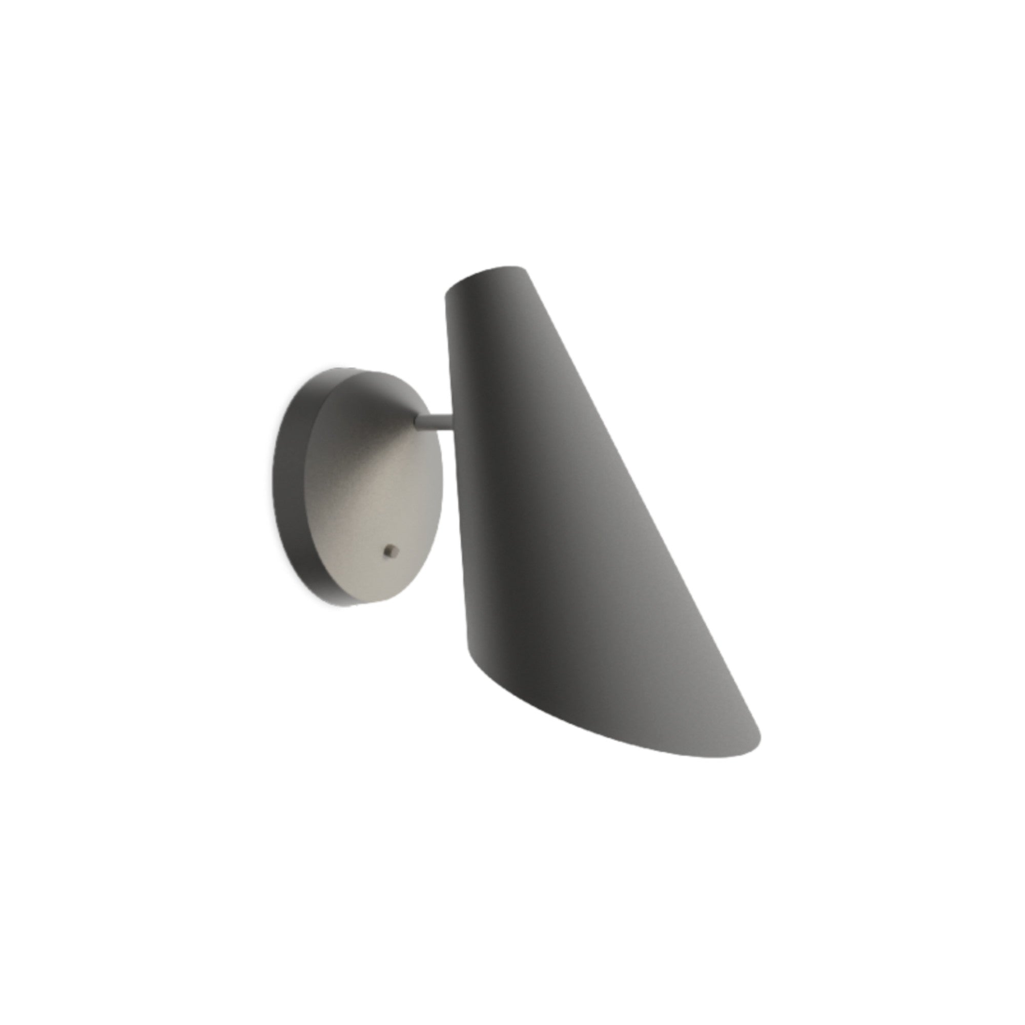 I.Cono 0720 Wall Lamp - Black Grey