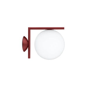 IC Lights 1 Outdoor Ceiling/Wall Lamp - Burgundy Red