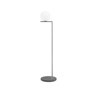 IC Lights 1 Outdoor Floor Lamp - Occhio Di Pernice/Brushed Stainless Steel